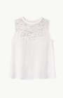 Generation Love LAURIE LACE COMBO TANK at Romi Boutique