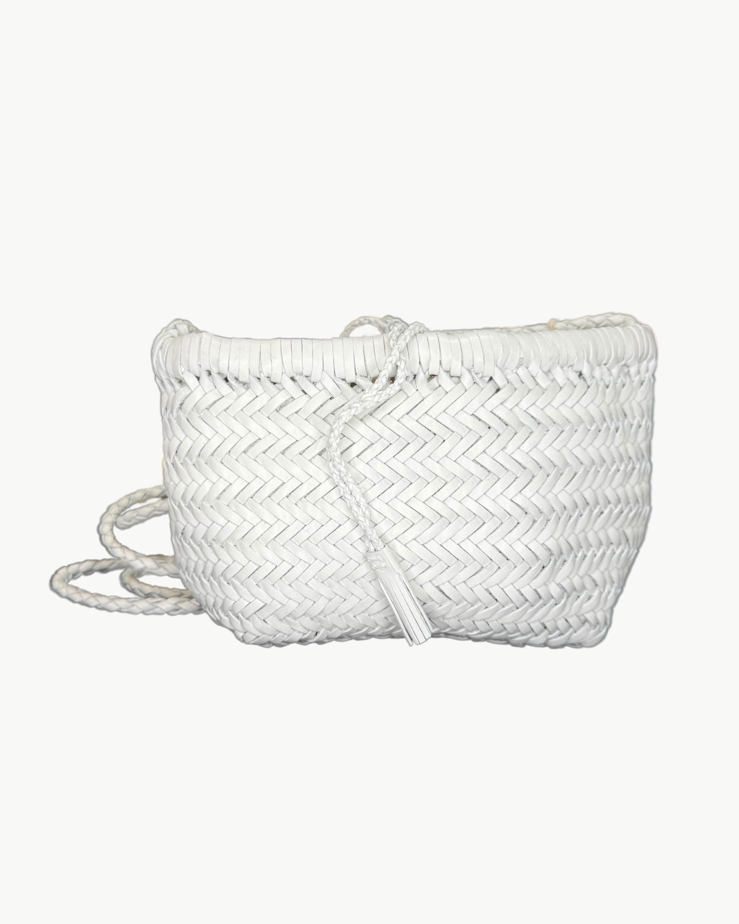 Dragon Diffusion MINSU BAG IN WHITE at Romi Boutique