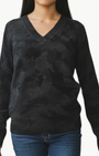 27 Miles Nani V-Neck Cashmere Sweater at Romi Boutique