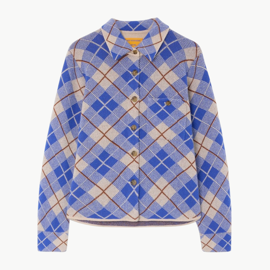 Guest In Residence Dylan Plaid Shirt at Romi Boutique