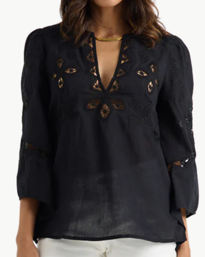 BELLA TOP IN BLACK