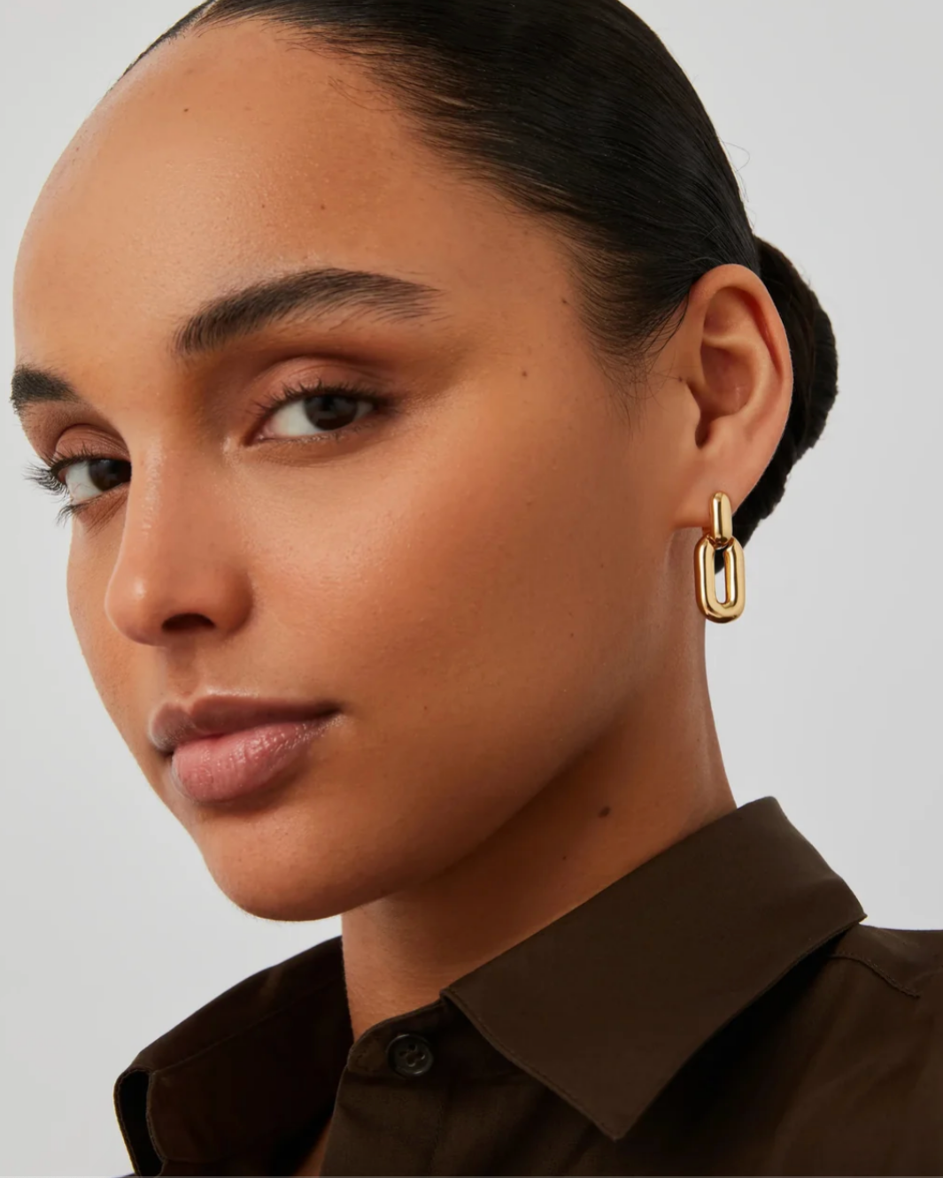 Puffy Detachable Link Earrings