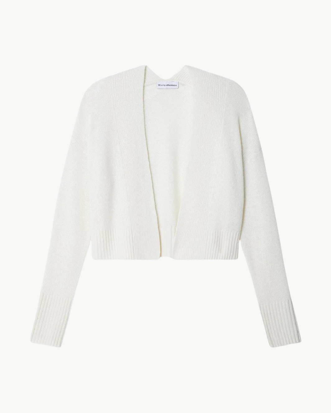 Cashmere Featherweight Open Cardigan