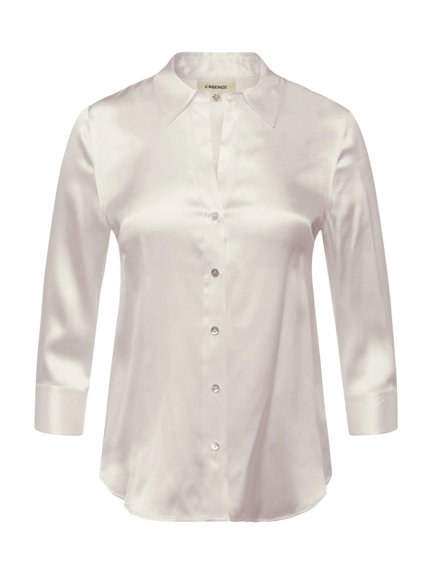 DANI 3/4 SLEEVE BLOUSE IN CHAMPAGNE - Romi Boutique