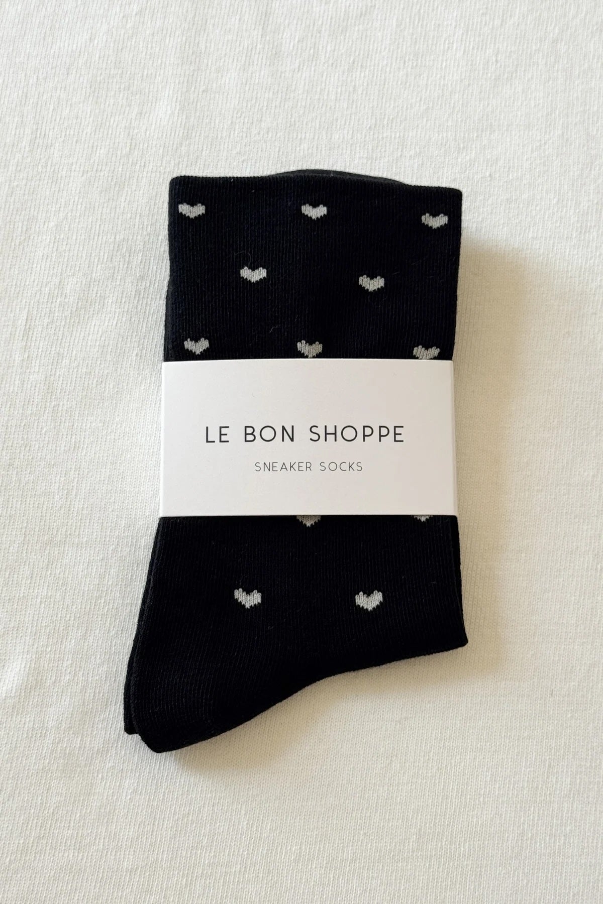 Le Bon Shoppe Heart Sneaker Socks at Romi Boutique