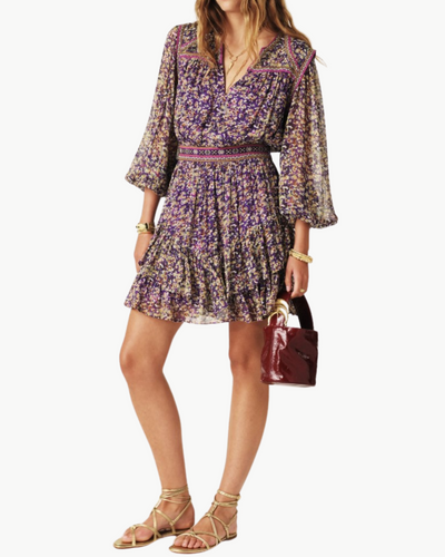 LOLY DRESS IN PURPLE