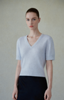 W.Cashmere EIRA V NECK at Romi Boutique