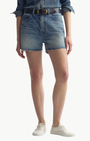 Nili Lotan Cobain Denim Short at Romi Boutique