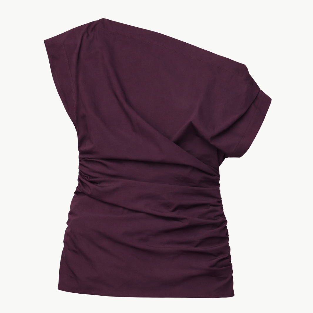 A.L.C Nara Cotton Off Shoulder Top at Romi Boutique