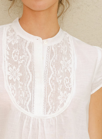 FREYA TOP IN WHITE