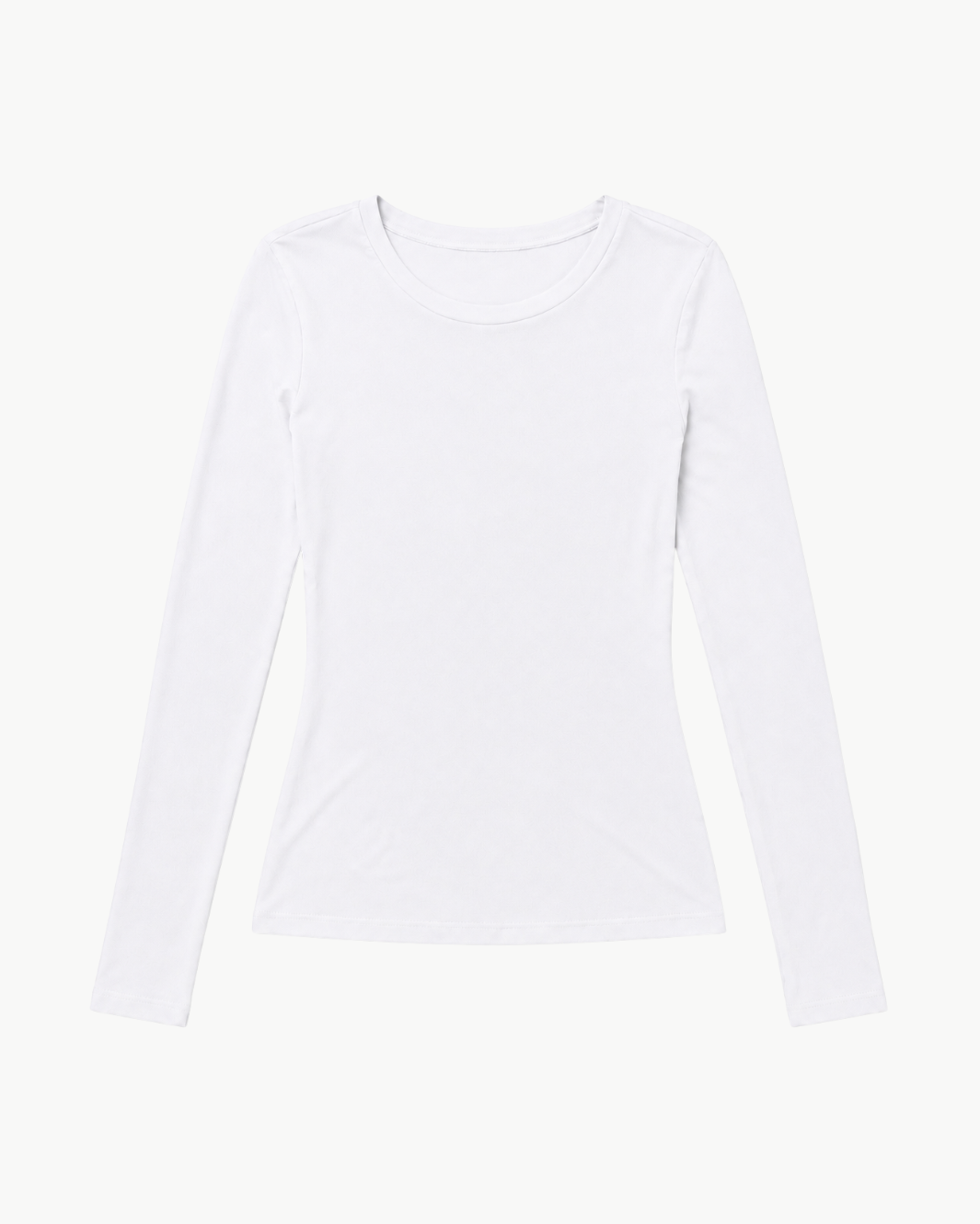 Fluid Silk Rib Essential Crew