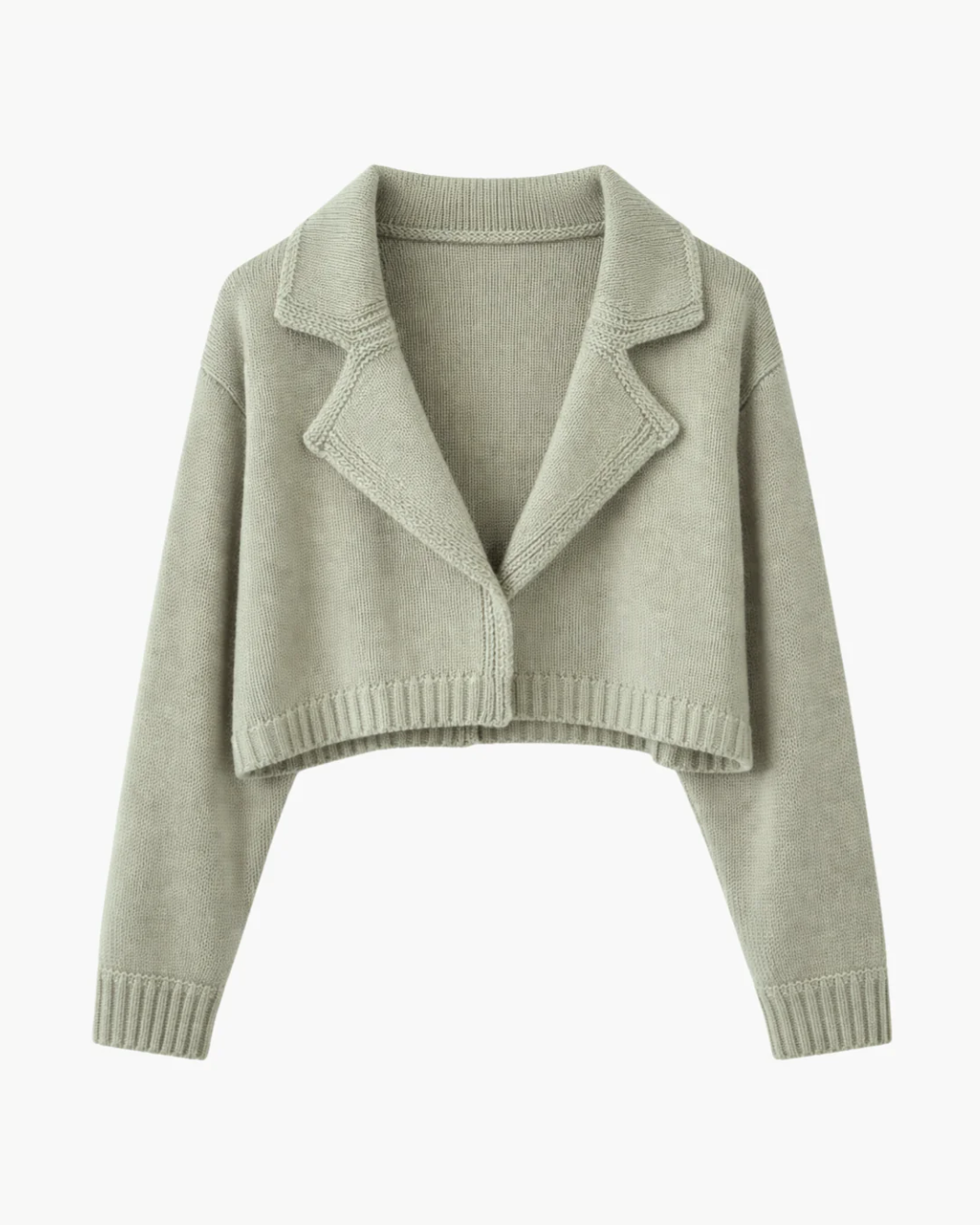 TYRA RELAXED COLLARED CARDIGAN
