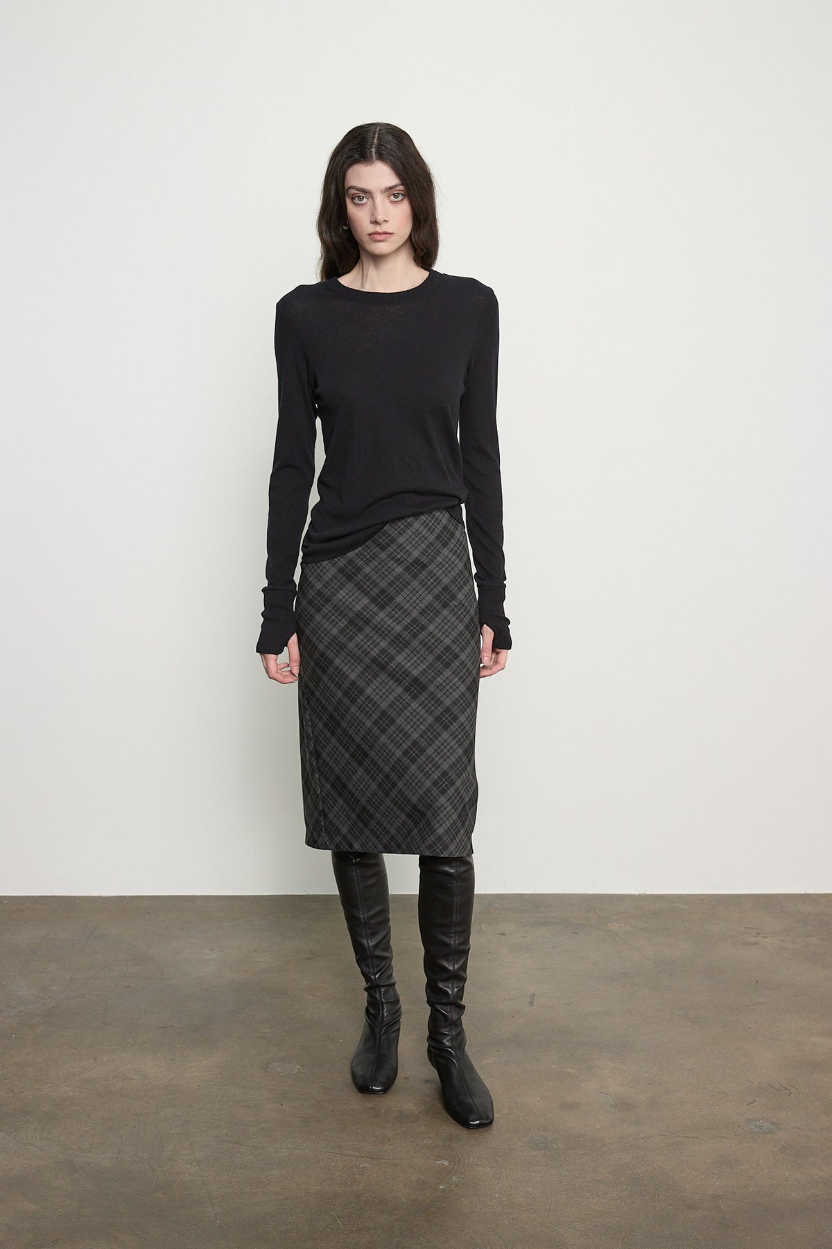 Bias Minimal Skirt