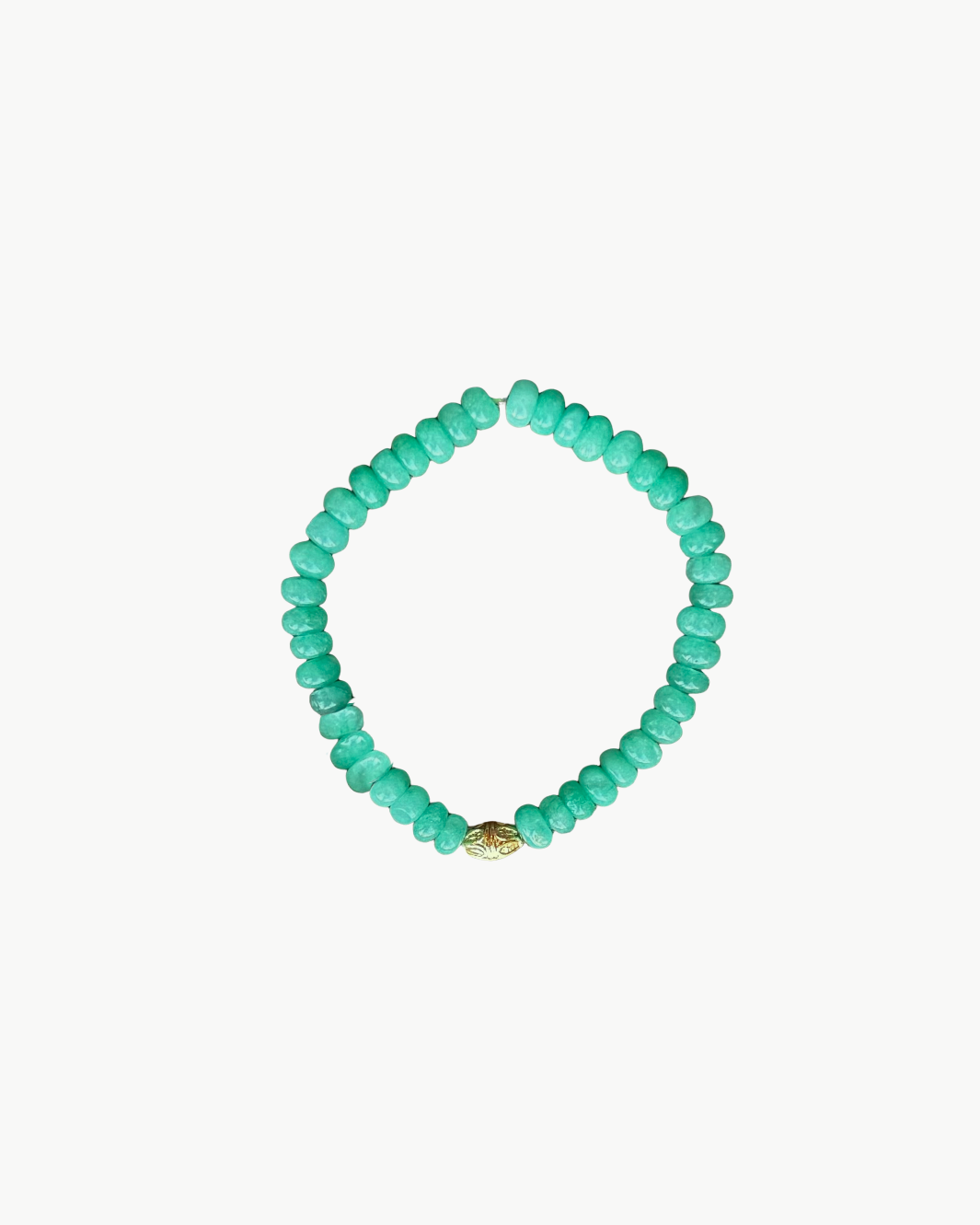 CHARM BRACELET IN TEAL