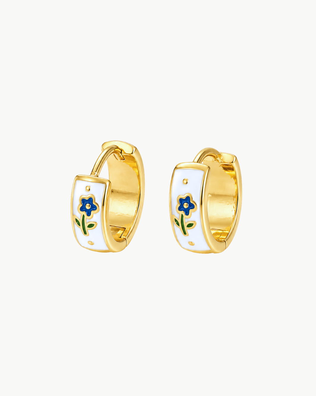Daphne Tea Cup Hoops