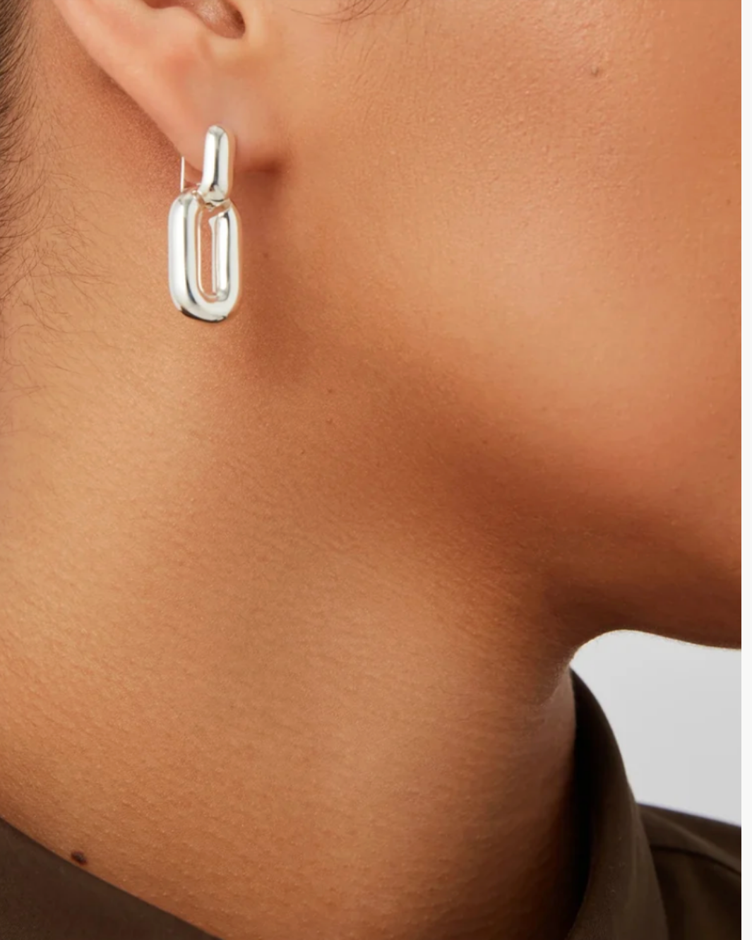Puffy Detachable Link Earrings