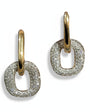 Lumilla Small Diamond Door Knob Earring at Romi Boutique