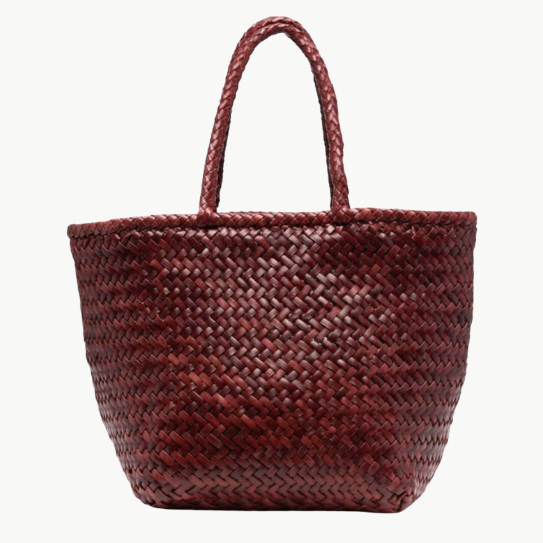 GRACE BASKET SMALL IN BORDO