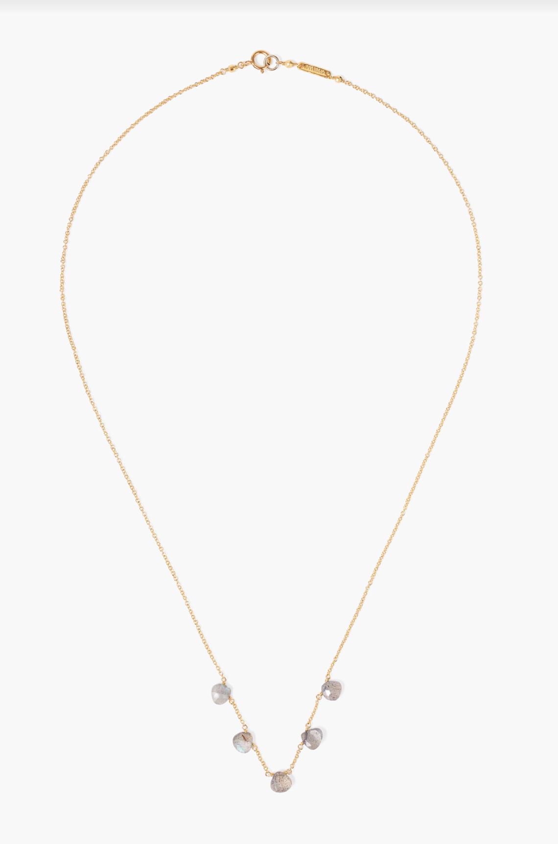 DANGLE NECKLACE IN LABRADORITE - Romi Boutique