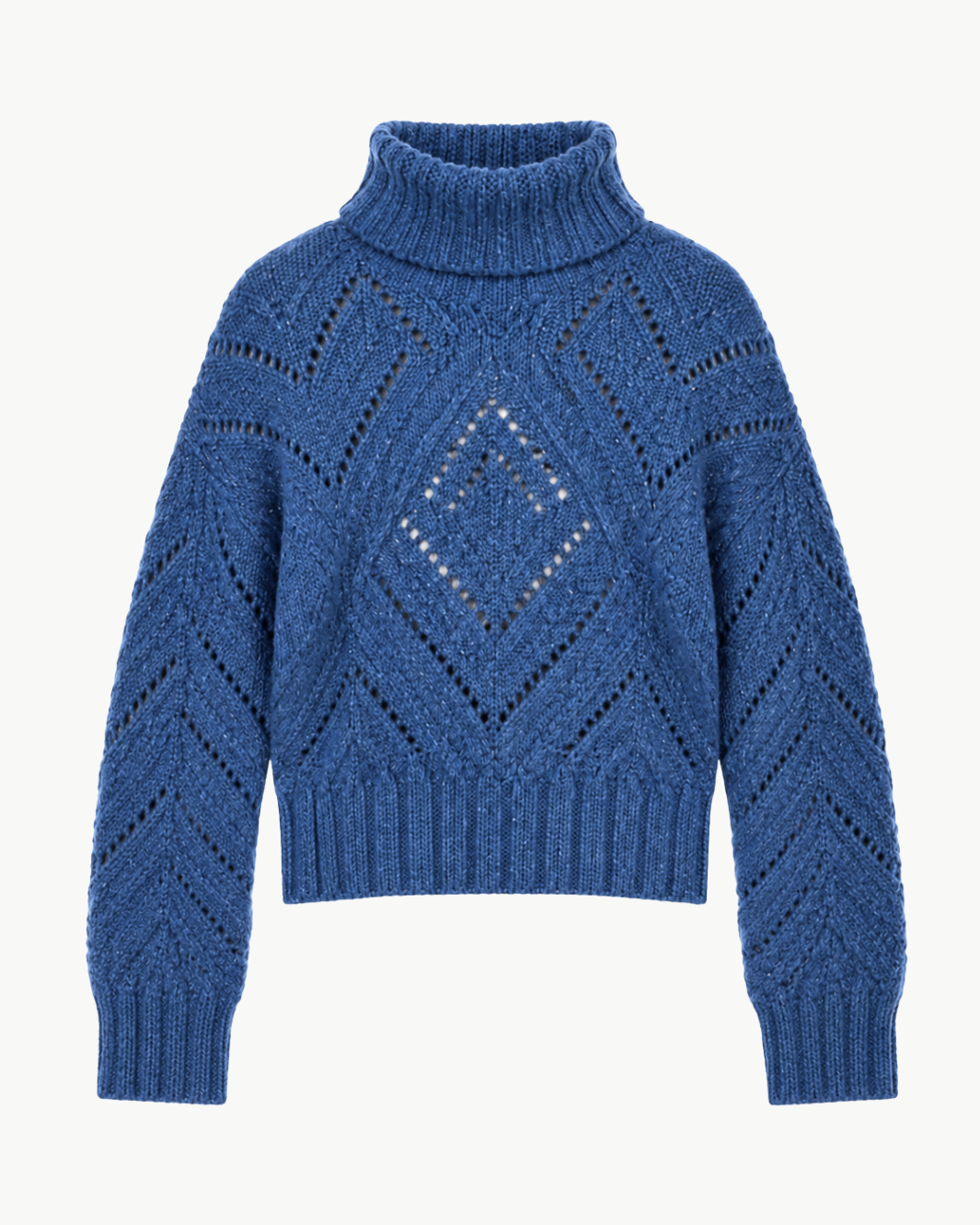 Autumn Cashmere Chunky Diamond Stitchery Cowl at Romi Boutique