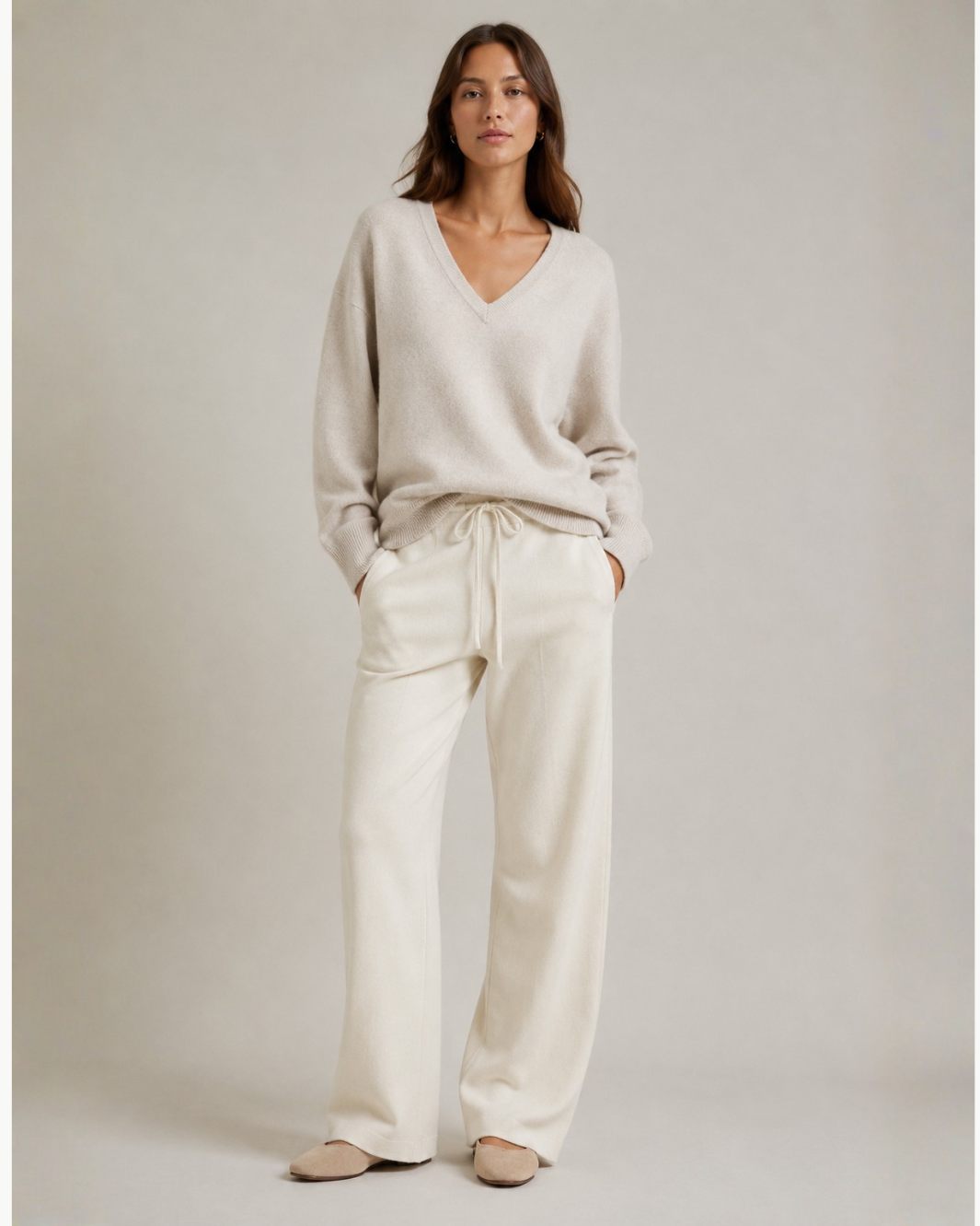 Cashmere Scoop Sweater
