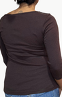Michael Stars ANGELINA SHINE V-NECK TEE at Romi Boutique