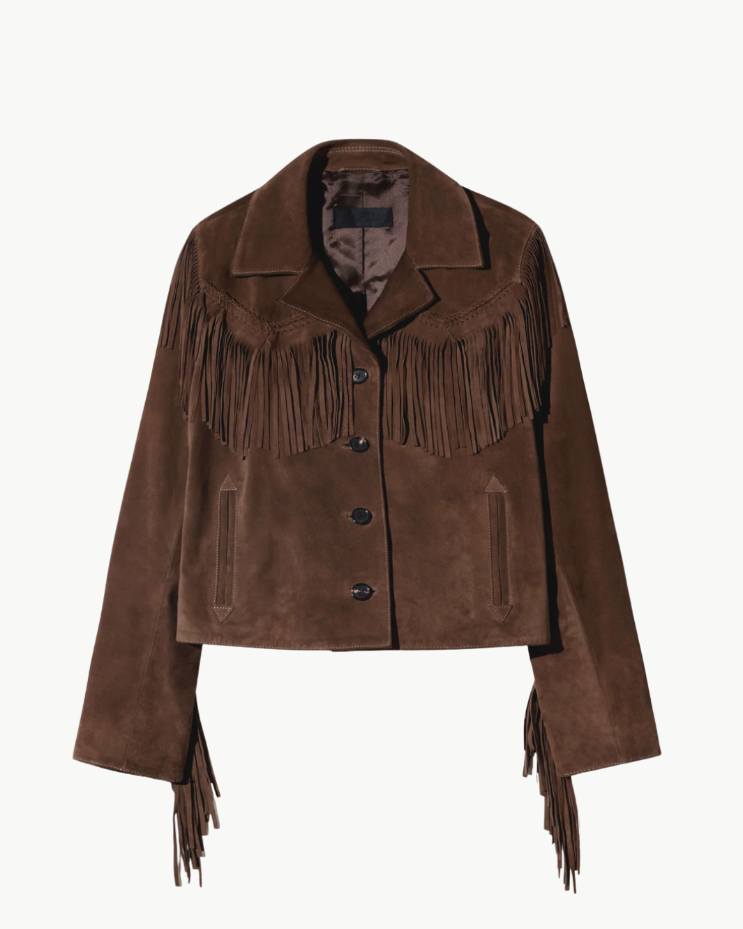 Nili Lotan Eloi Suede Jacket at Romi Boutique