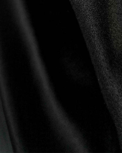 SILK SATIN TANK IN BLACK