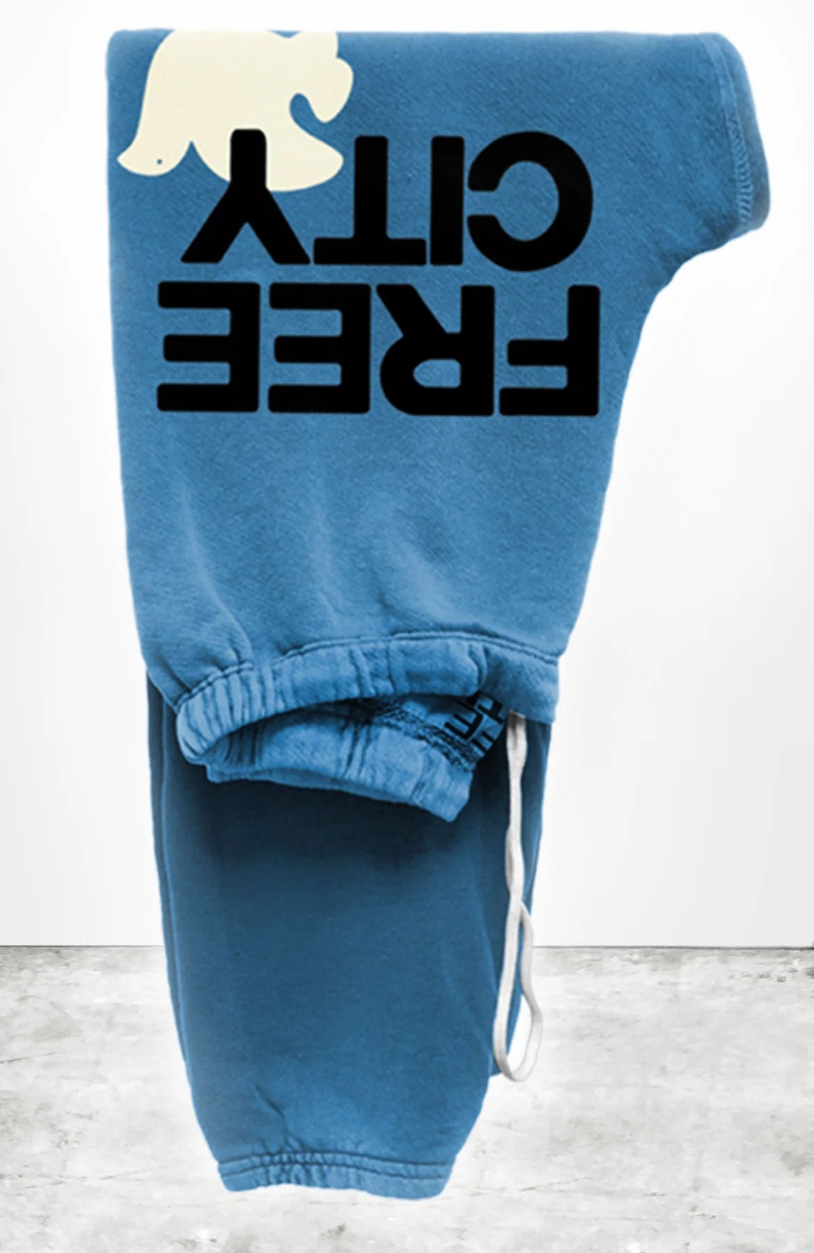 FREECITY LARGE SWEATPANT IN BLUE SOUND - Romi Boutique