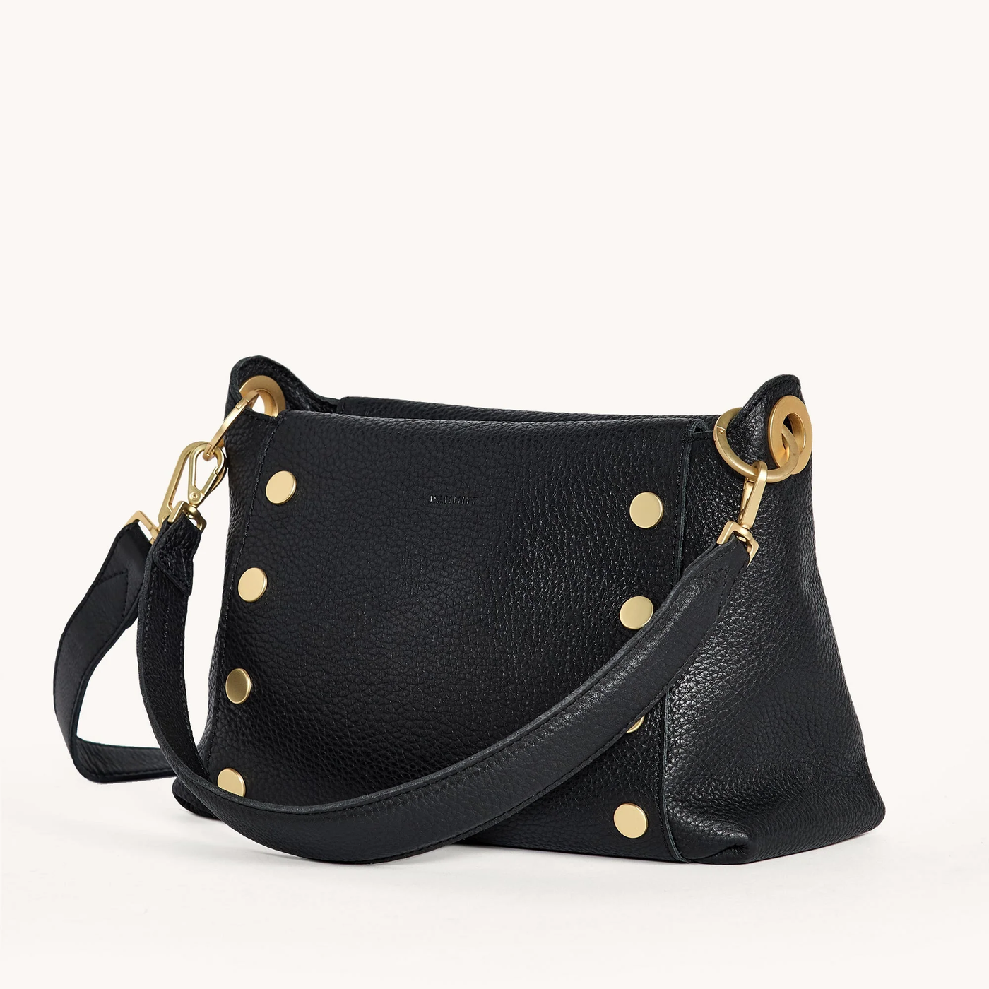 BRYANT MED IN BLACK/BRUSHED GOLD RED ZIP