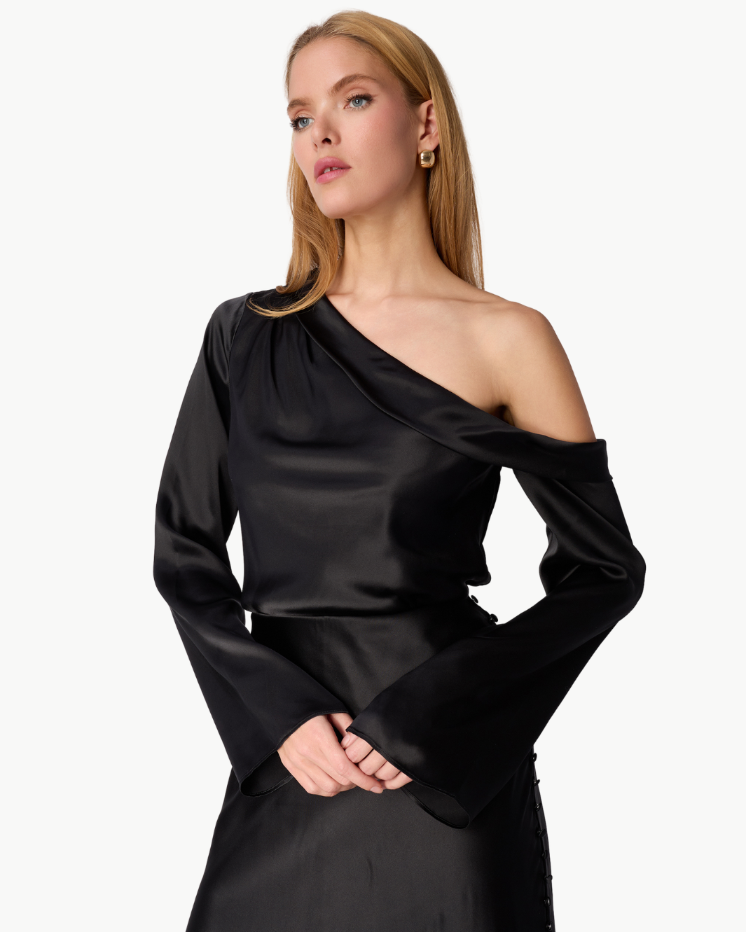 Celeste Asymmetrical Top