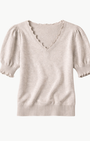Ulla Johnson POLLINE SHORT SLEEVE TOP at Romi Boutique
