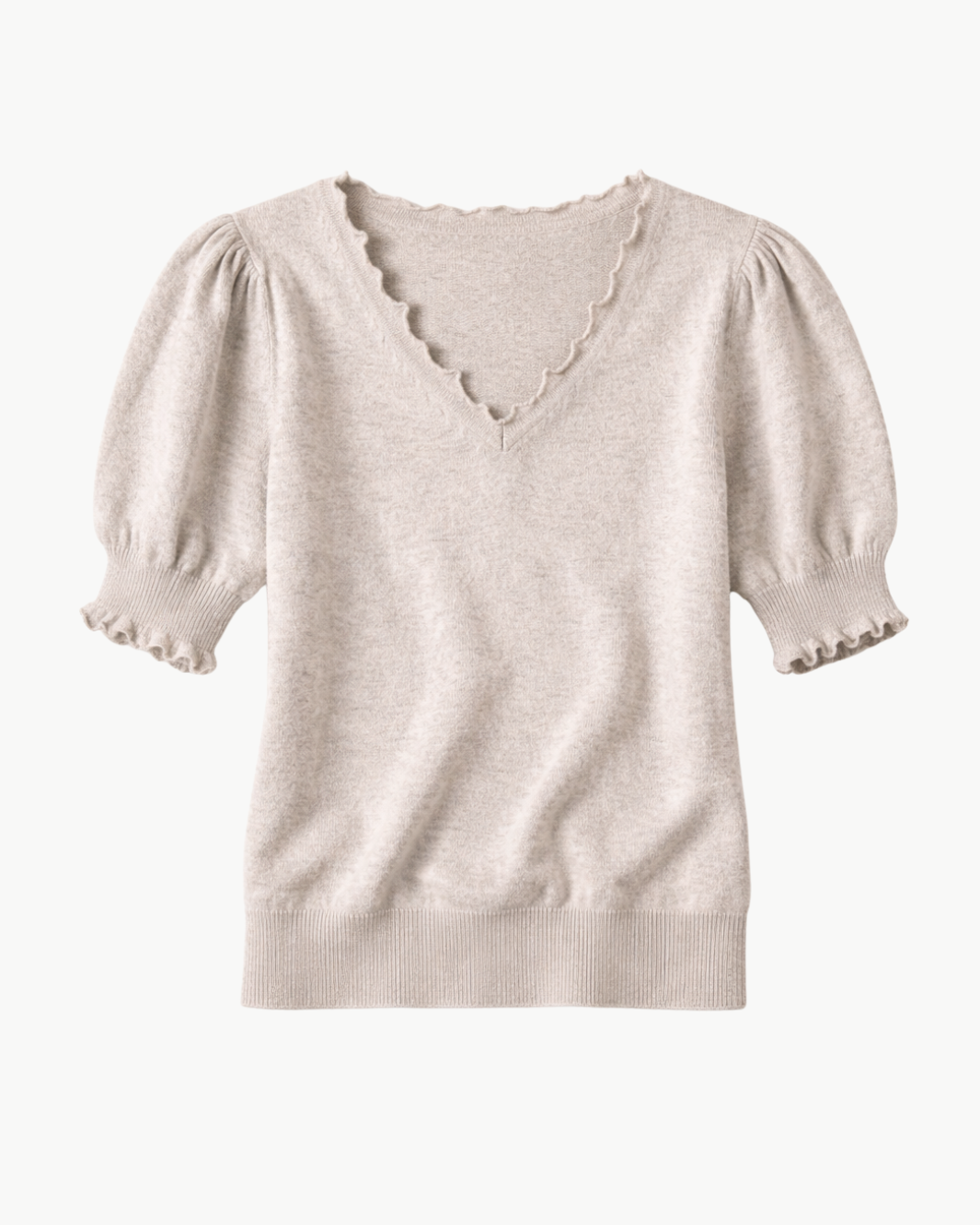 Ulla Johnson POLLINE SHORT SLEEVE TOP at Romi Boutique