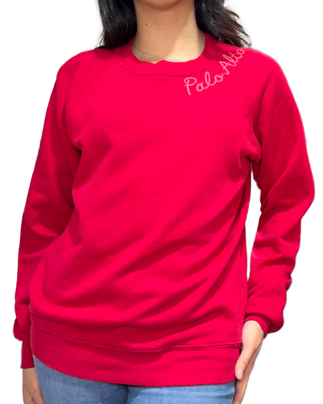 I Stole My Boyfriend's Shirt Palo Alto Sweatshirt at Romi Boutique