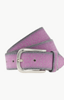 B. BELT MARA BELT IN PINK/SILVER at Romi Boutique