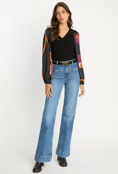 ARIELLE TOP IN AFRICAN PARADISE