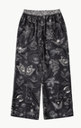 Me369 BAILEY STRAIGHT LEG PRINTED PANT at Romi Boutique