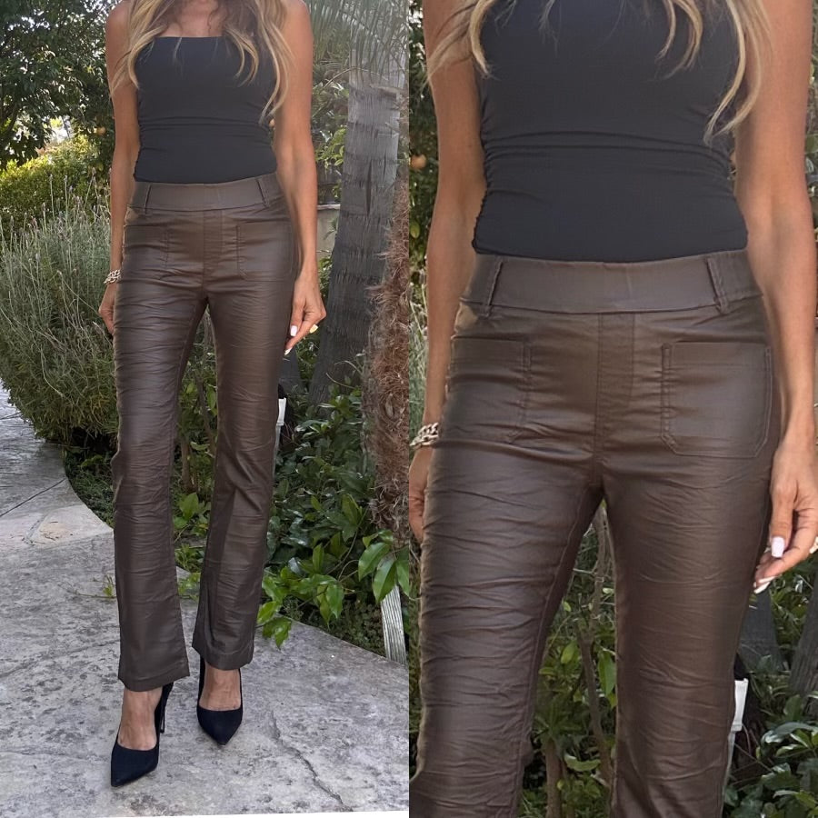 JEROME VEGAN PANT IN BROWN