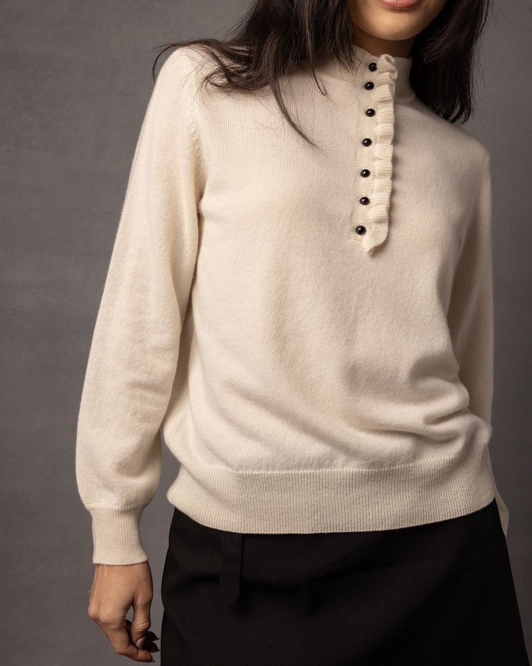 27 Miles Briar Mock Neck Sweater at Romi Boutique