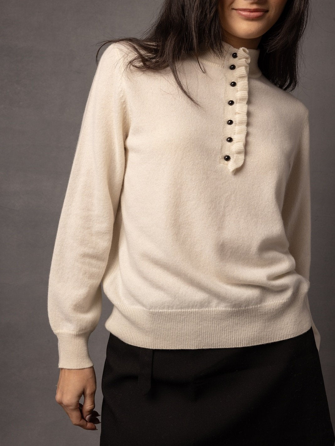27 Miles Briar Mock Neck Sweater at Romi Boutique