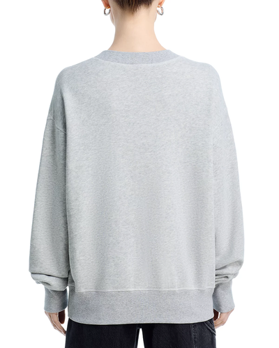 WE HEART NYC SWEATSHIRT IN HEATHER GREY