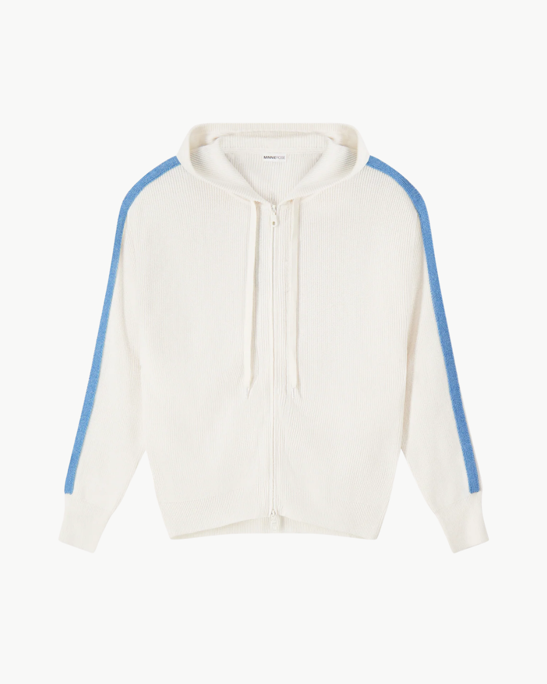 COTTON CASHMERE BABY SHAKER HOODIE