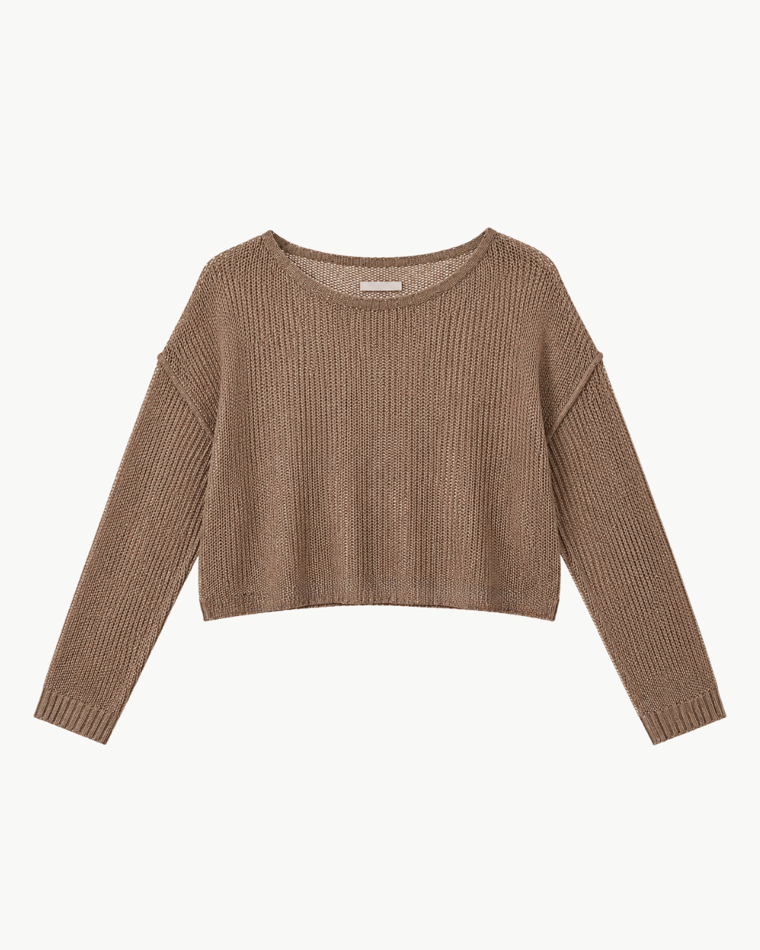 Linen Open Bateau Top