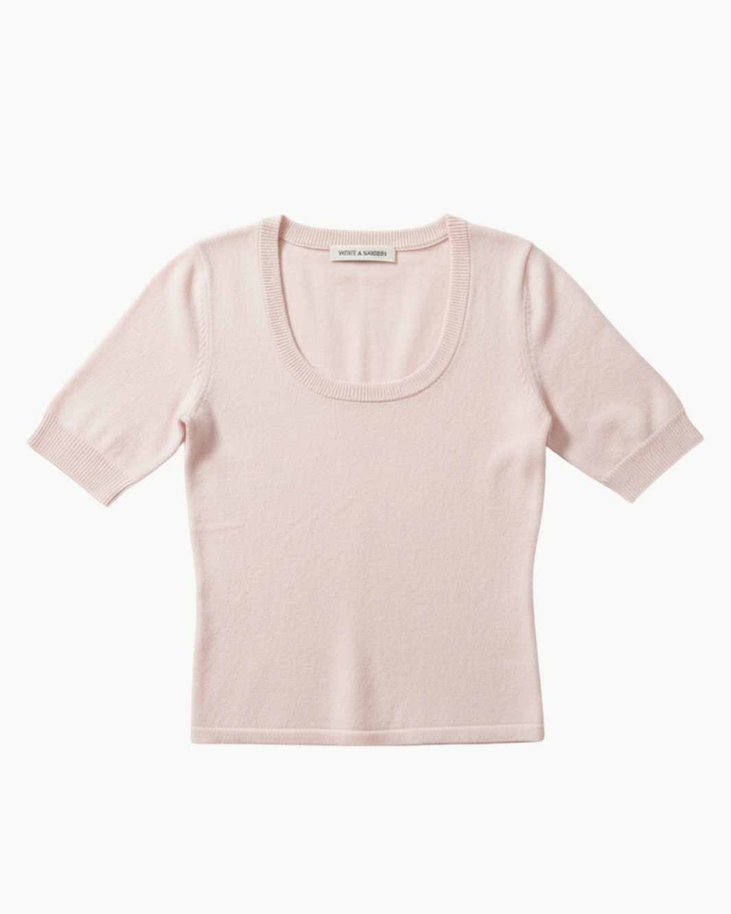 White & Warren CASHMERE SCOOP NECK TOP at Romi Boutique