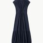 Go Silk Go Crinkle Cut Twist Dress at Romi Boutique