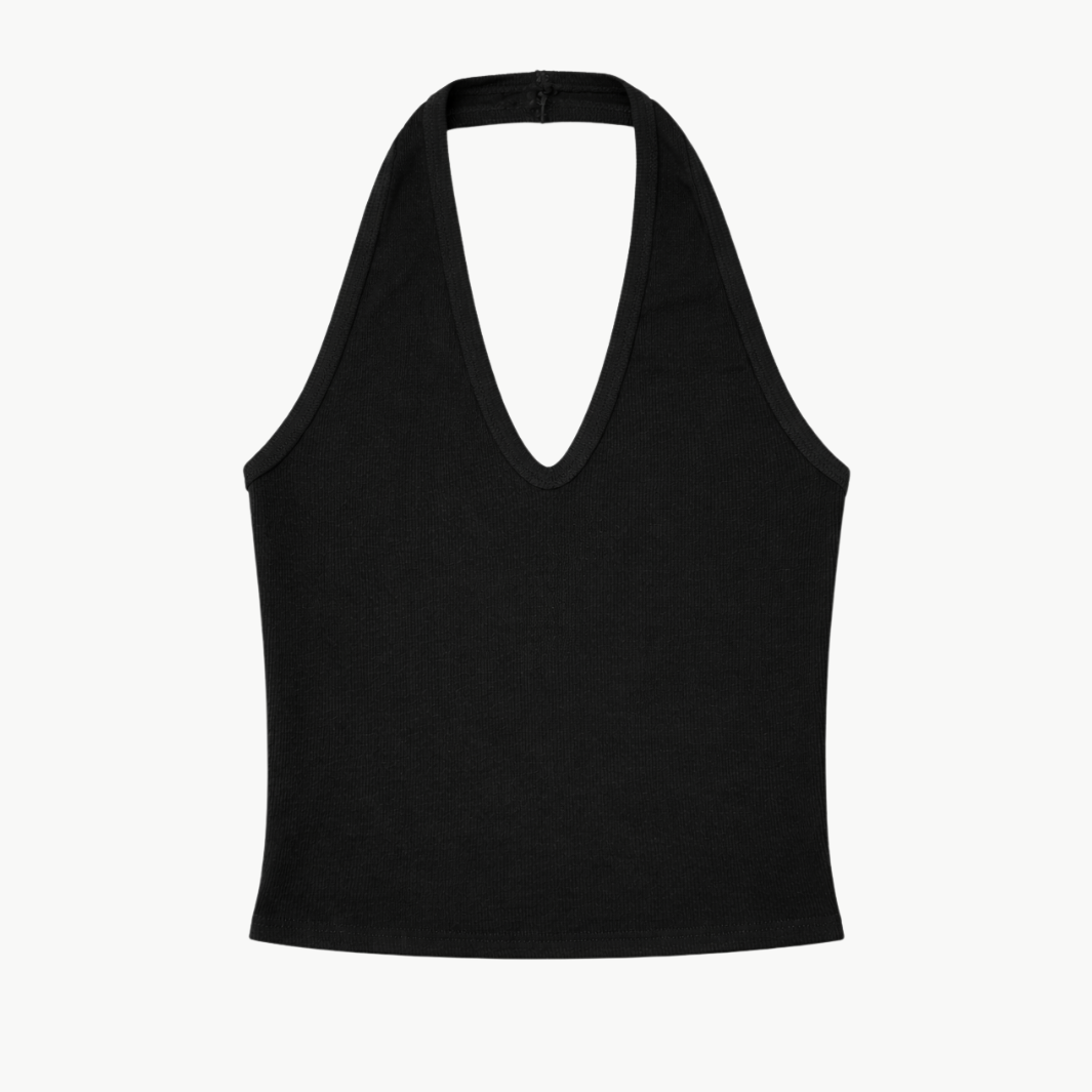 SILK RIB U HALTER