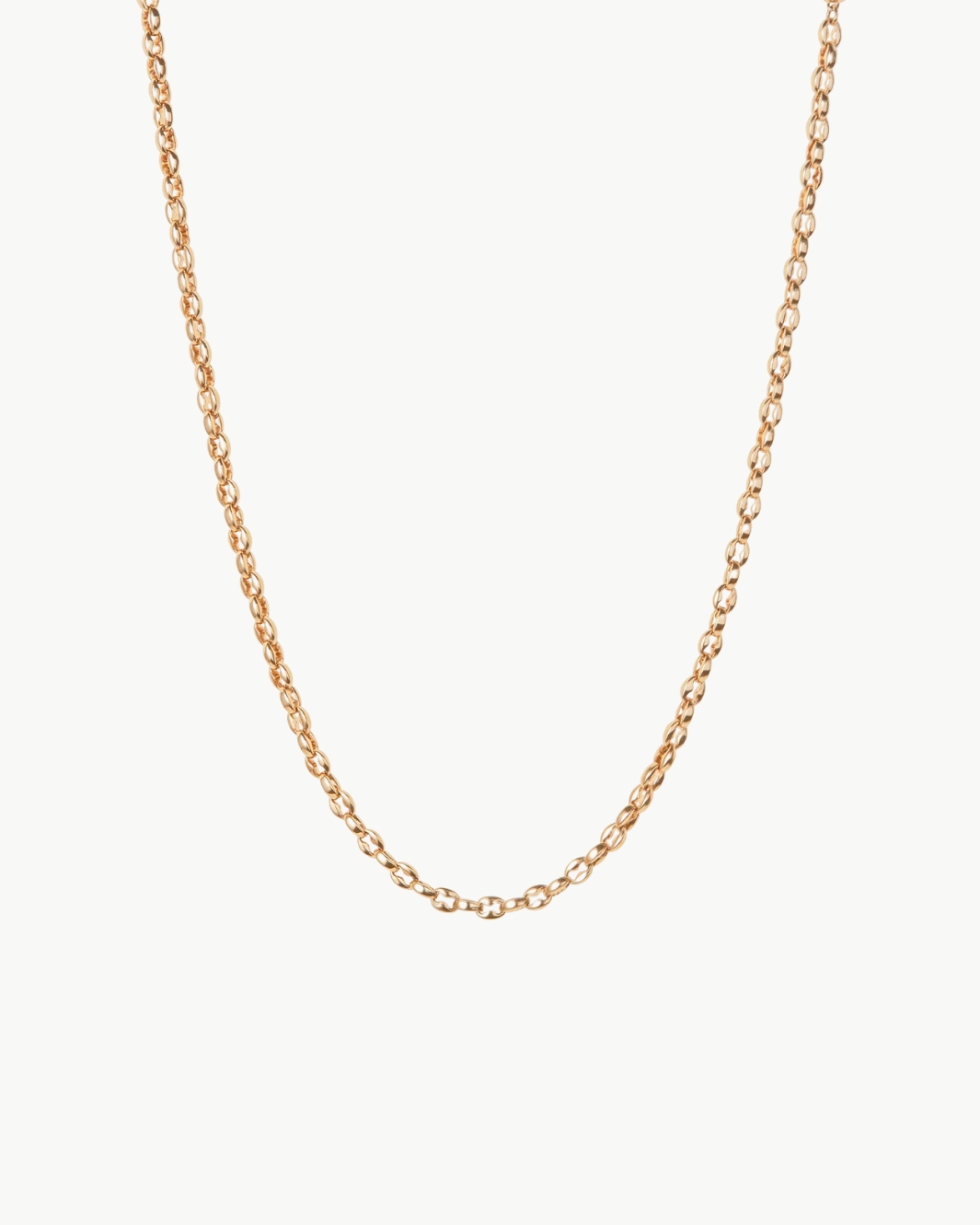 DHANI CHAIN IN HIGH POLISH GOLD - Romi Boutique