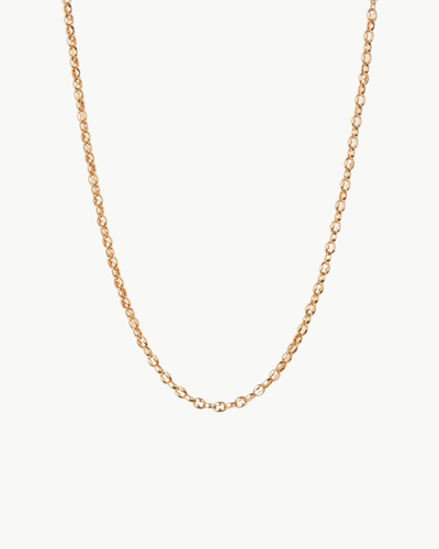 DHANI CHAIN IN HIGH POLISH GOLD - Romi Boutique