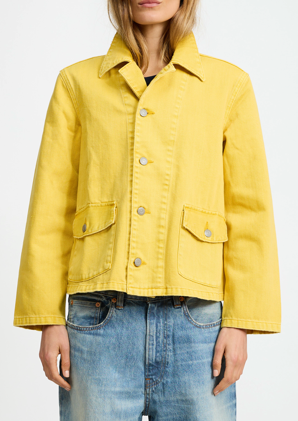 Denimist Grace Denim Work Jacket at Romi Boutique