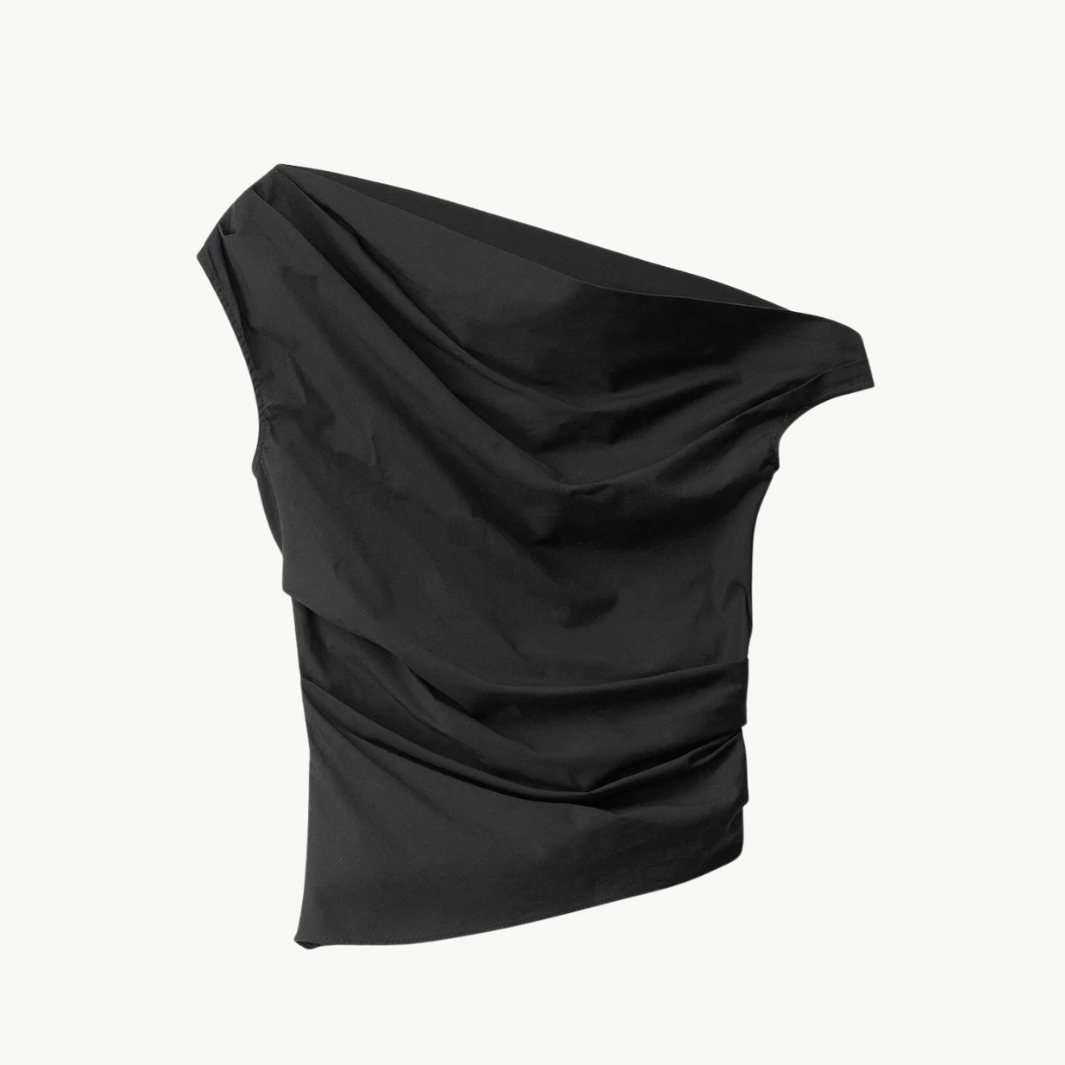 Staud PHARE SILK TOP at Romi Boutique